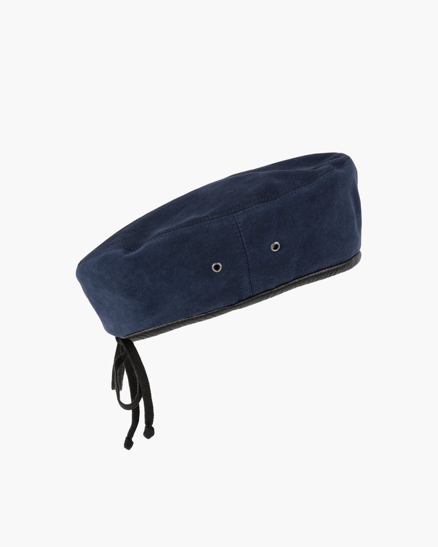 Men Eric Javits | Suede Beret For Men