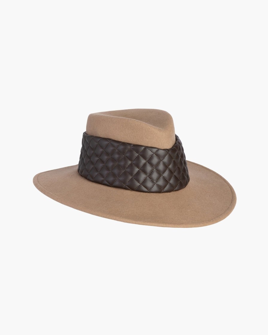 Women Eric Javits | Quilty Fedora Hat