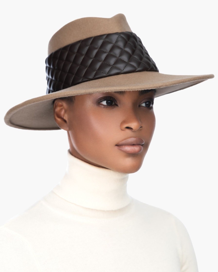 Women Eric Javits | Quilty Fedora Hat