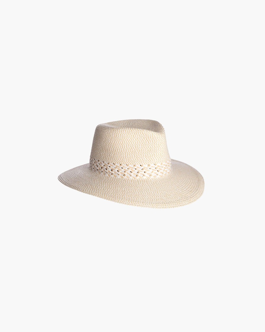 Men Eric Javits | Squishee® Bayou Fedora Straw Hat For Men