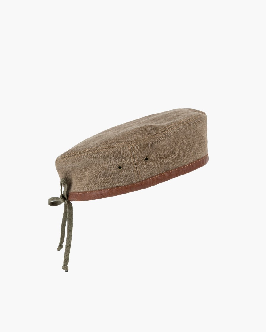 Men Eric Javits | Guardian Beret Hat For Men Khaki