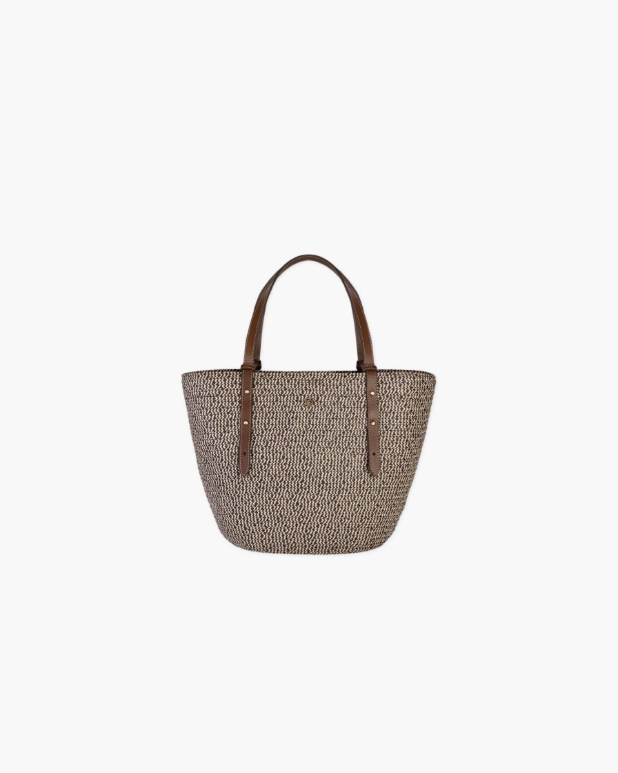 Women Eric Javits | Eureka Bag Brown Mix