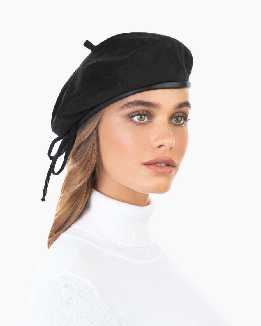 Women Eric Javits | Suede Kate Beret Hat